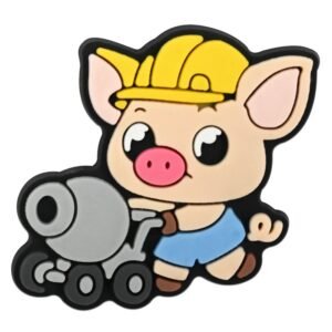 Worker Animal Design Shoe Decoration