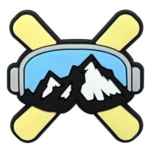 Snowboard PVC Shoe Charms