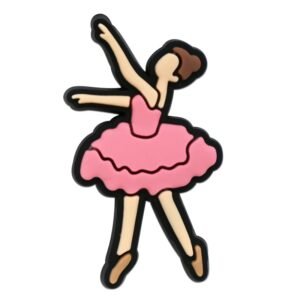 Pink Ballet Clog Charms