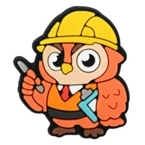 Worker Animal Design Shoe Decoration