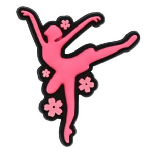 Pink Ballet Clog Charms