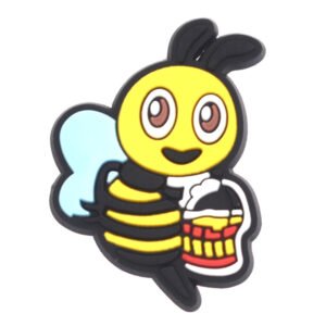 Honey Themed Shoe Charms