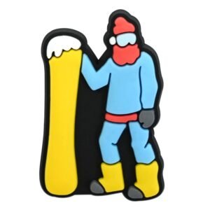 Snowboard PVC Shoe Charms