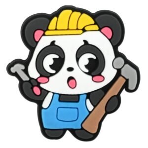 Worker Animal Design Shoe Decoration