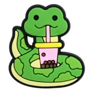 Animal Boba Shoe Charms