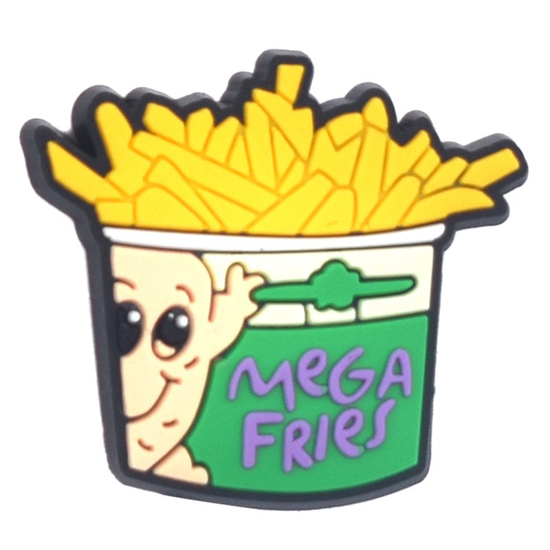 Wholesale Foodie Croc Charms