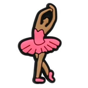 Pink Ballet Clog Charms