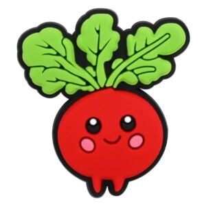 Vibrant Yet Quirky Vegetable Shoe Charms