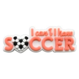 Soccer Girl Shoe Charms