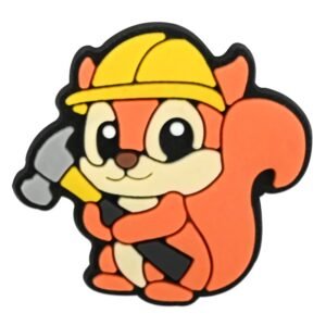 Worker Animal Design Shoe Decoration