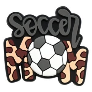 Soccer Girl Shoe Charms