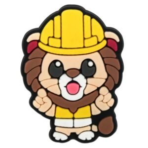 Worker Animal Design Shoe Decoration