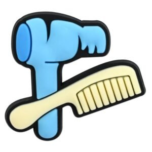 Barber Shop Clog Charms