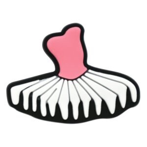 Pink Ballet Clog Charms