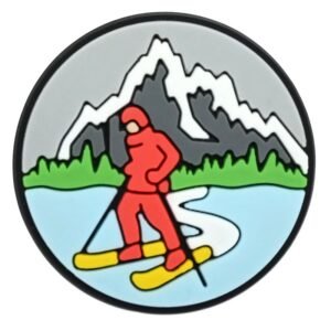 Snowboard PVC Shoe Charms