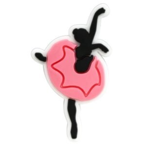 Creative Pink Dance Design Shoe Decoration