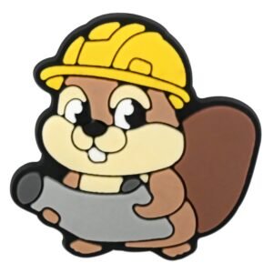 Worker Animal Design Shoe Decoration