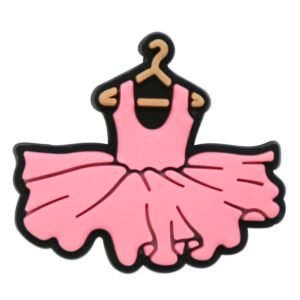 Pink Ballet Clog Charms