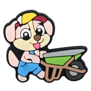 Worker Animal Design Shoe Decoration