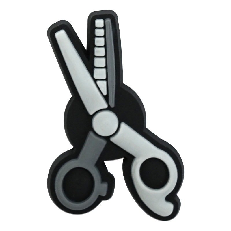 Barber Shop Clog Charms
