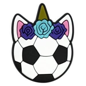 Soccer Girl Shoe Charms