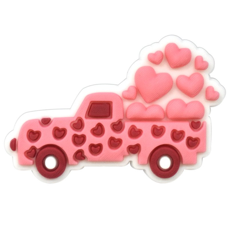 Valentine's Day Heart Gnome Shoe Charms - Image 4