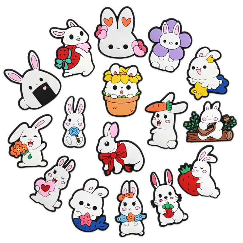 Epic Bunny Shoe Charms