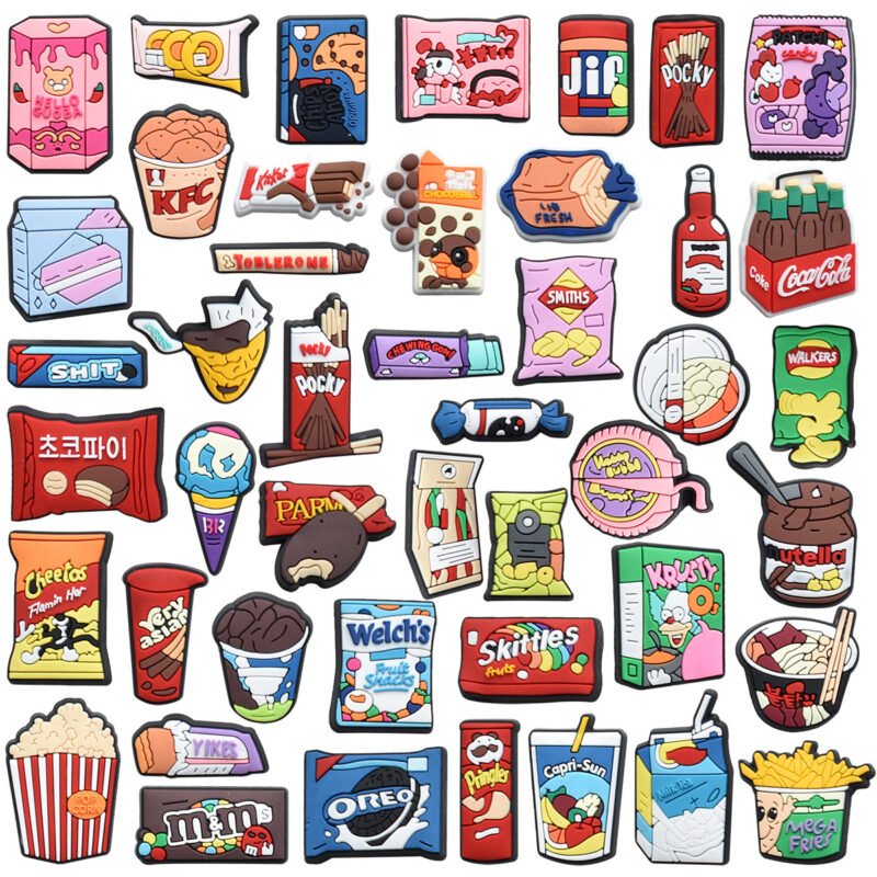 Creative Pleasure Snack Shoe Charms