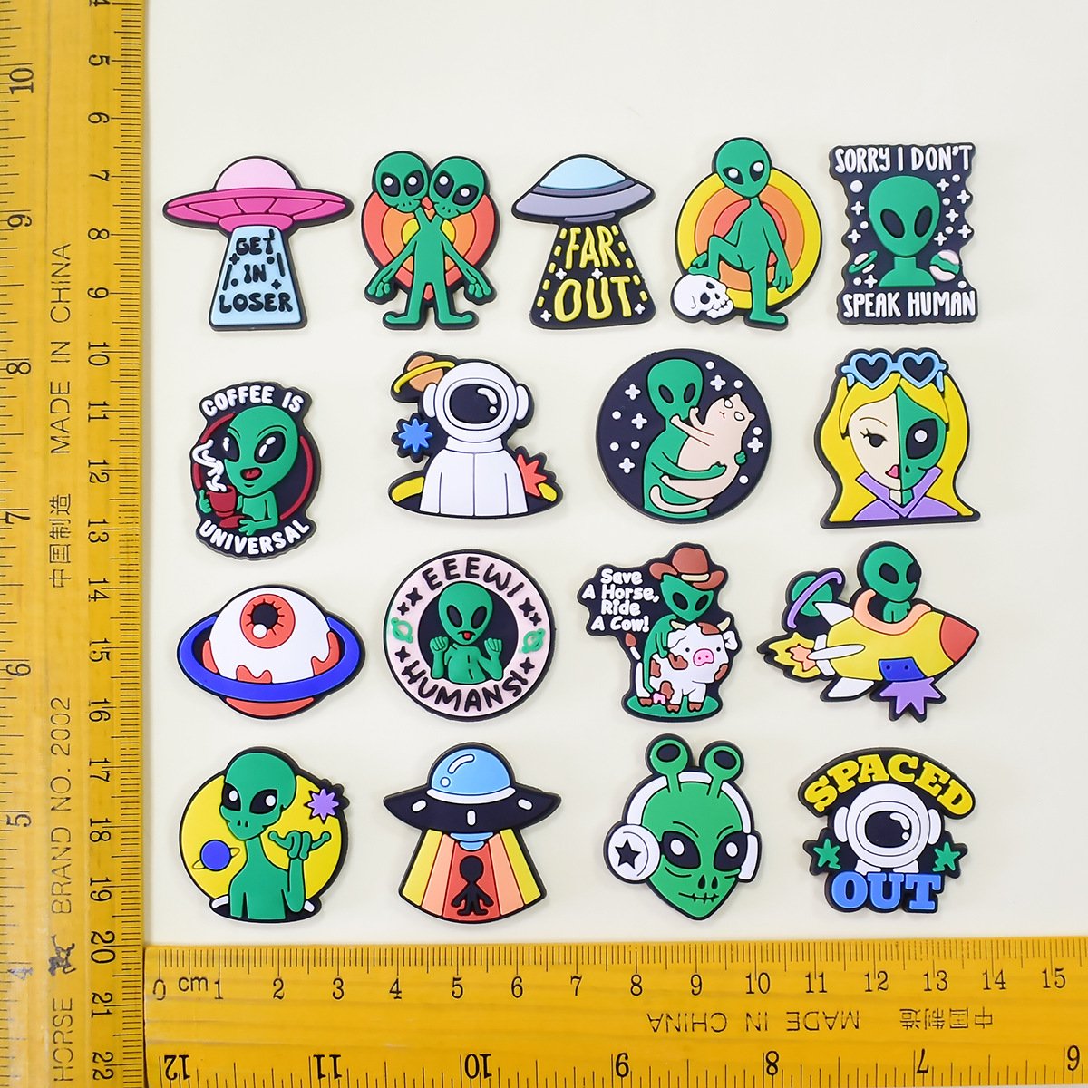 Vibrant Space-Inspired Shoe Accessories - Image 4