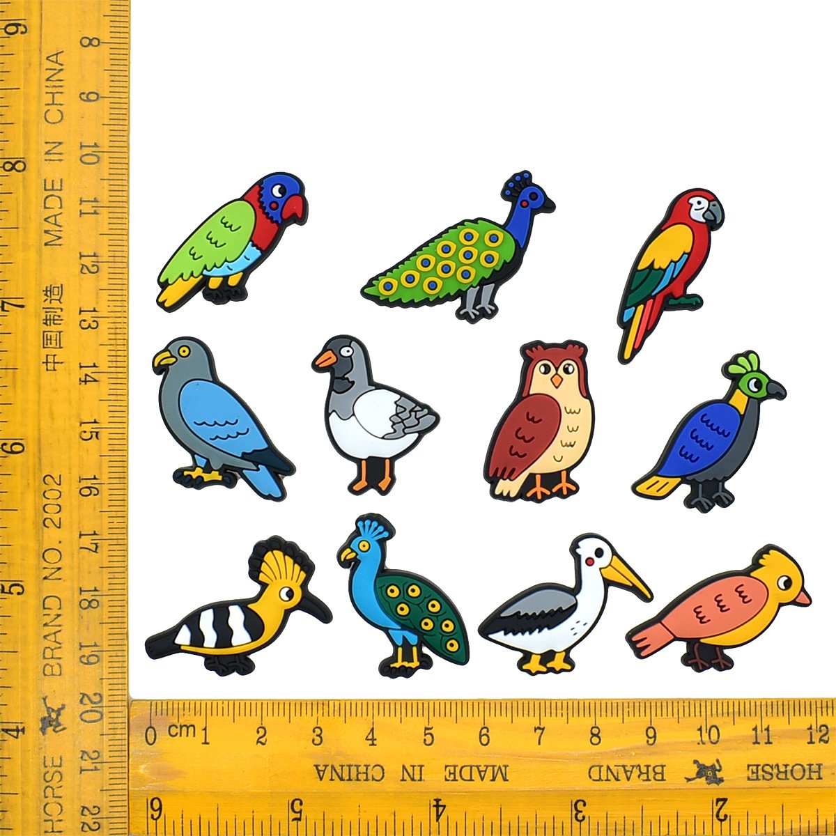 Exclusive PVC Bird Clog Charms - Image 4