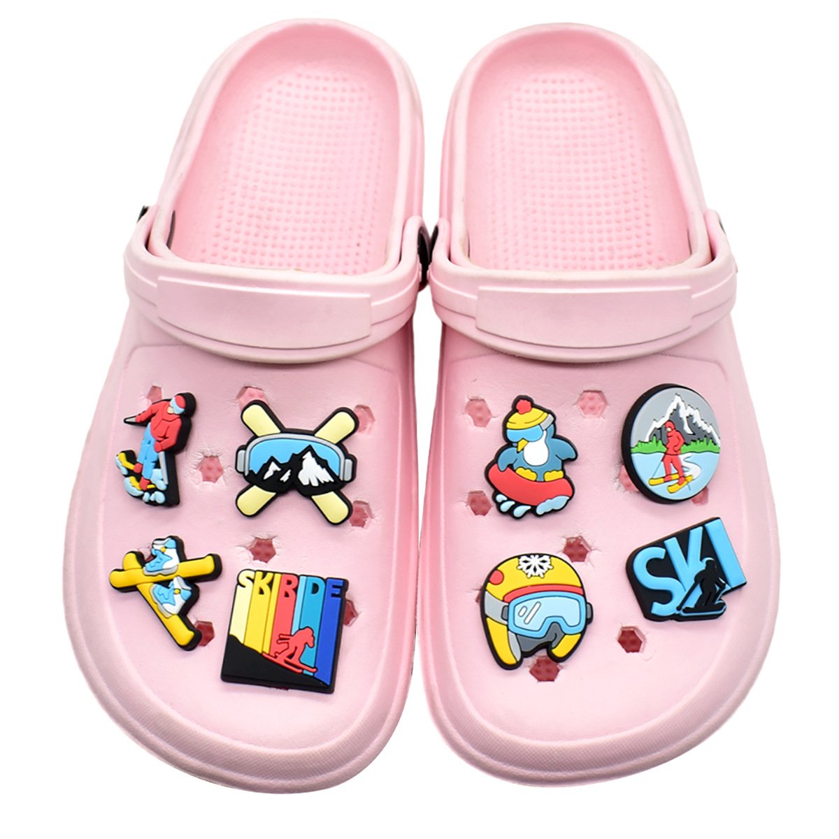 Creative Snowboard PVC Shoe Charms - Image 3