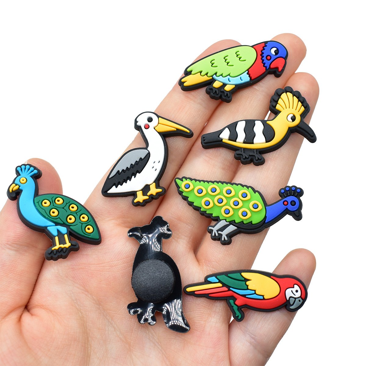 Exclusive PVC Bird Clog Charms - Image 2
