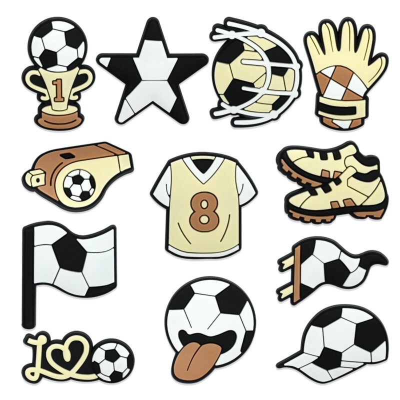 Exclusive Bulk Soccer Shoe Charms