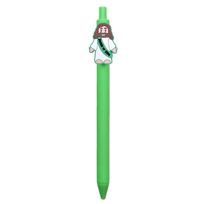 Jesus Retractable Gel Pen