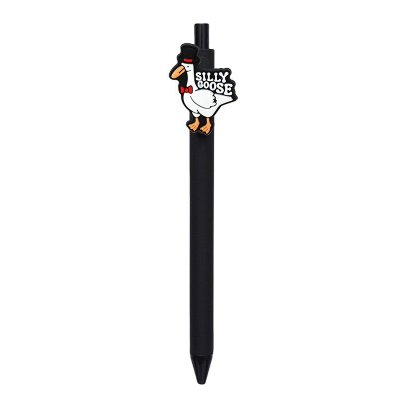 Cute Silly Goose Retractable Gel Pens