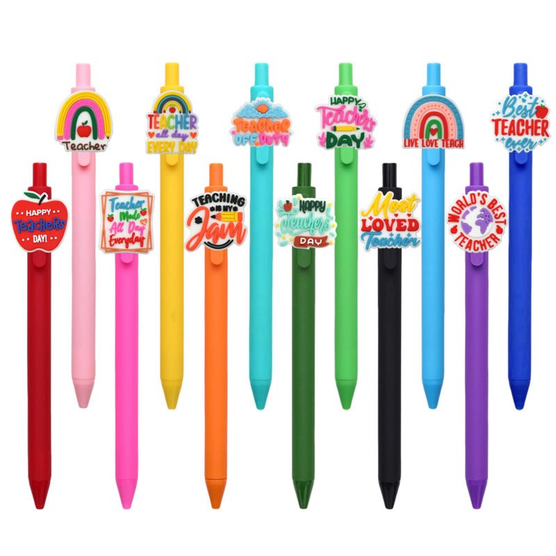 Dazzling Cute Cartoon Retractable Gel Pens