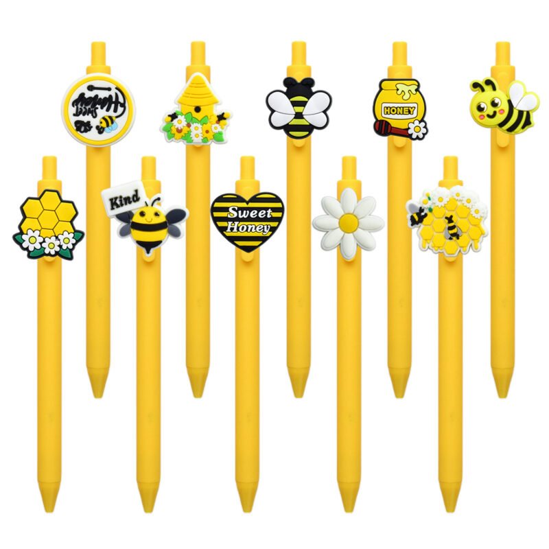 Dazzling Daisy Retractable Ballpoint Pens