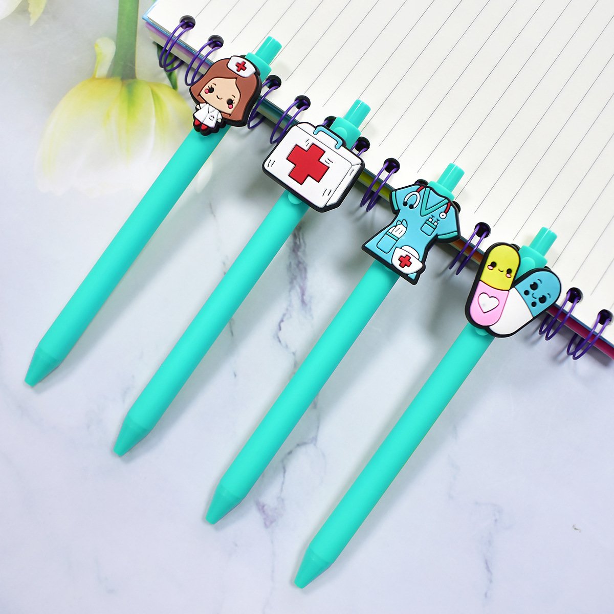 Exclusive Nurse Doctor Medical Charm Gel Pen - Image 3