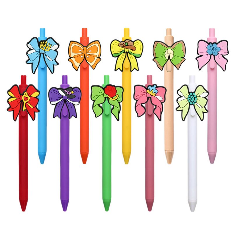Creative Bowknot Retractable Gel Pens