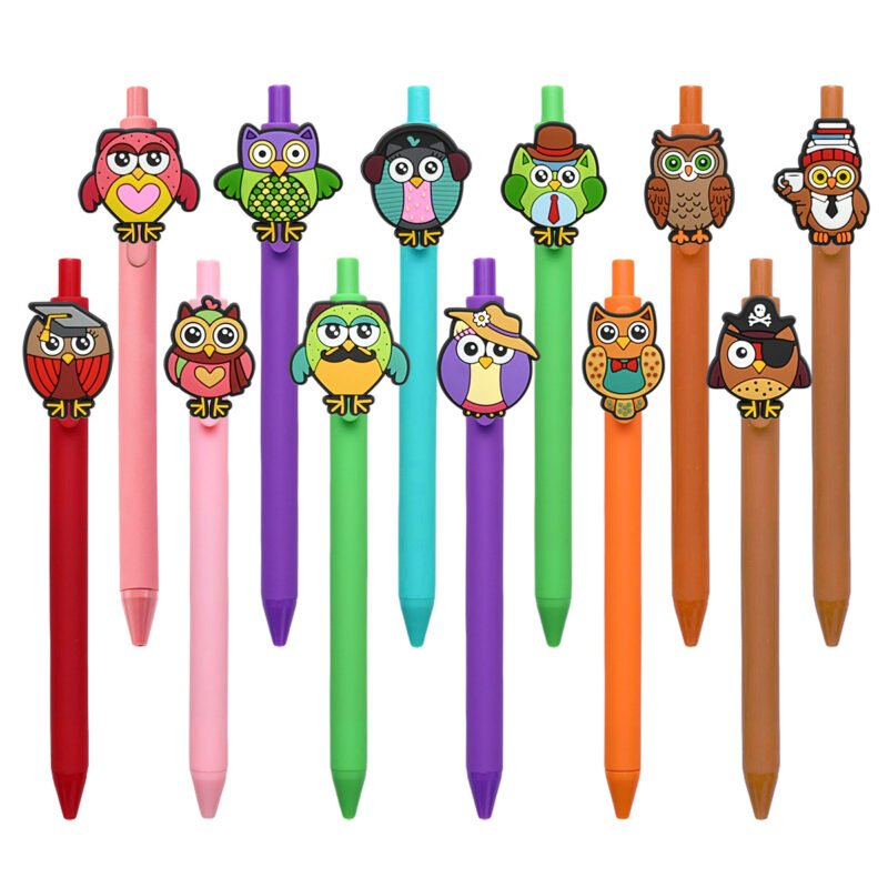 Dazzling Cute Owl Gel Pens