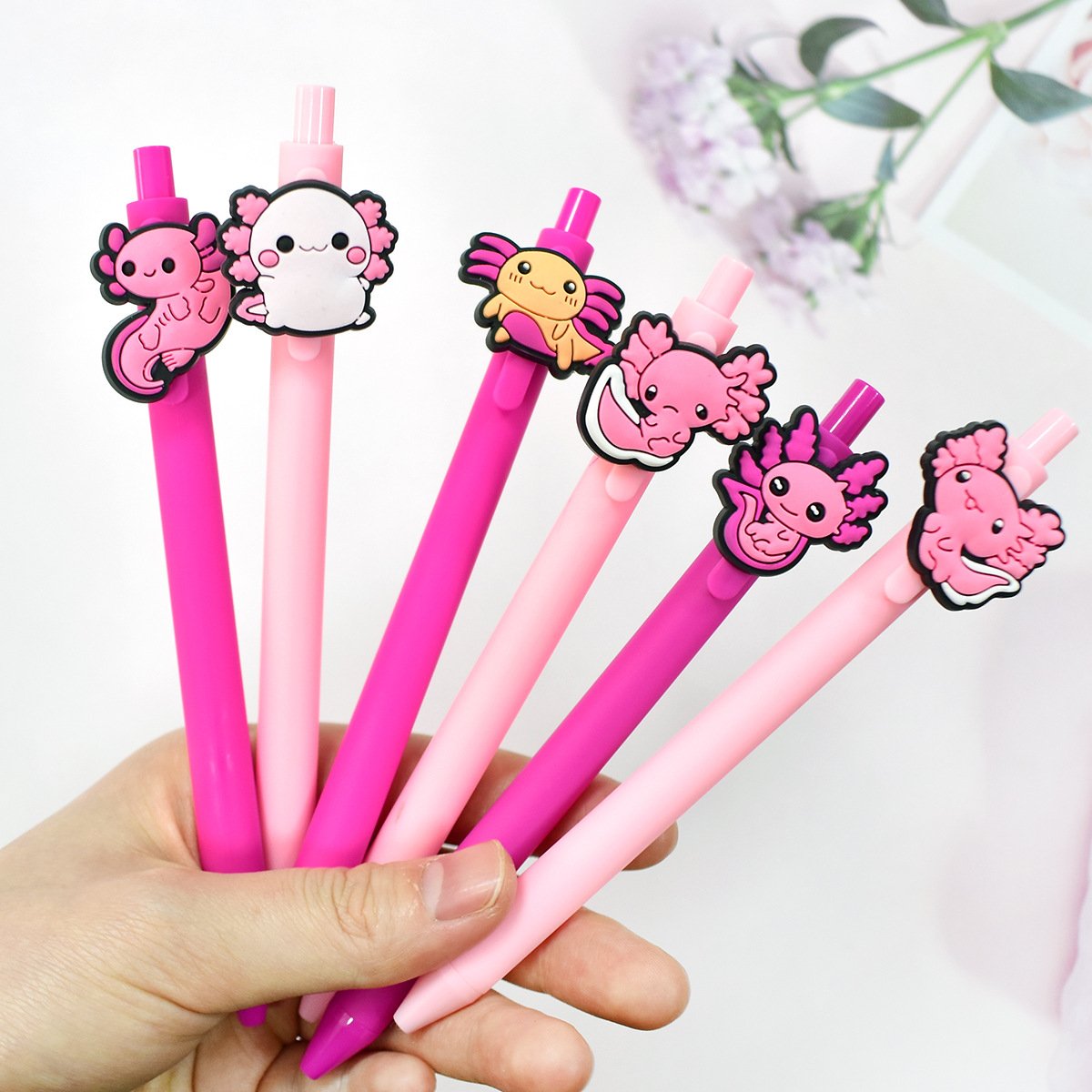 Dazzling Axolotl Retractable Ballpoint Pens - Image 3