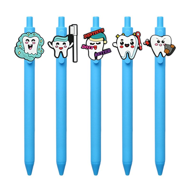 Dazzling Tooth Retractable Ballpoint Pens - Image 5
